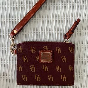 Authentic Dooney and Bourke key pouch